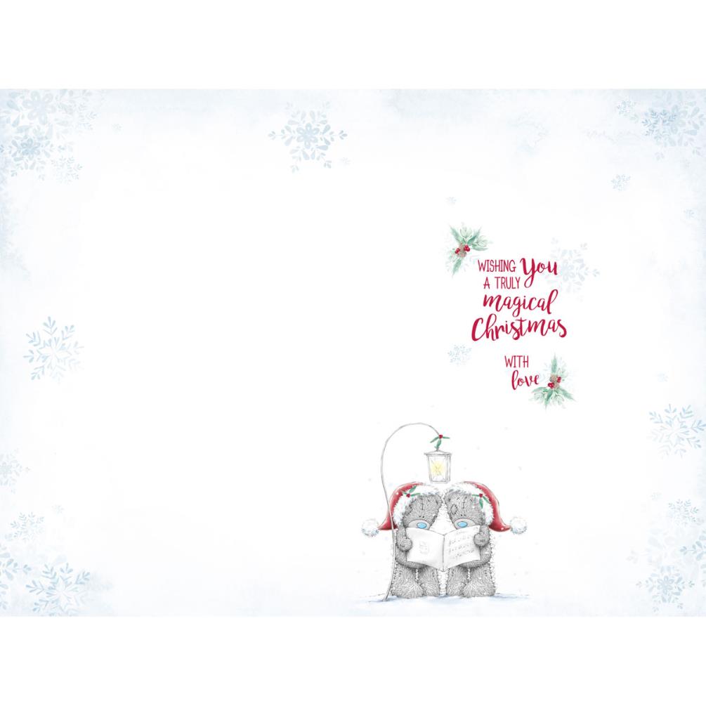 Wonderful Son & Partner Me to You Bear Christmas Card Extra Image 1